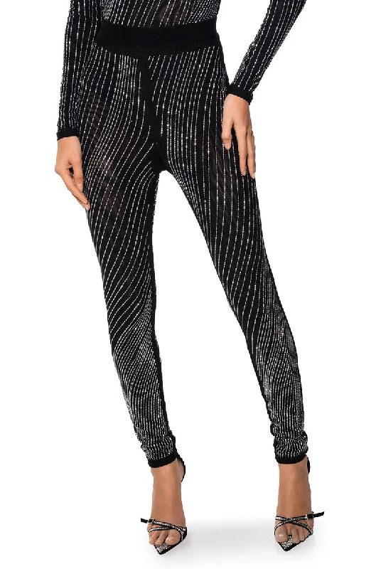 DIAMOND MESH LEGGING Comfortable Athletic Tights
