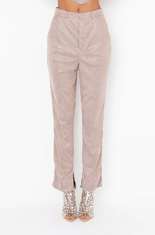 HER HIGHNESS GLITTER LEGGING Stylish Capri Leggings