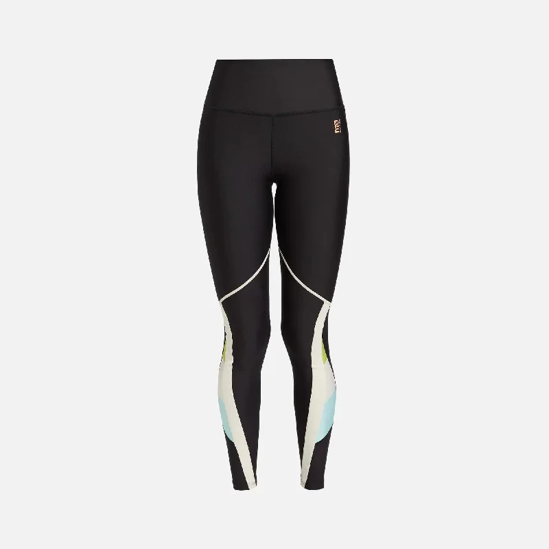 P.E Nation Neptune Leggings - Black Stylish High-Waisted Leggings