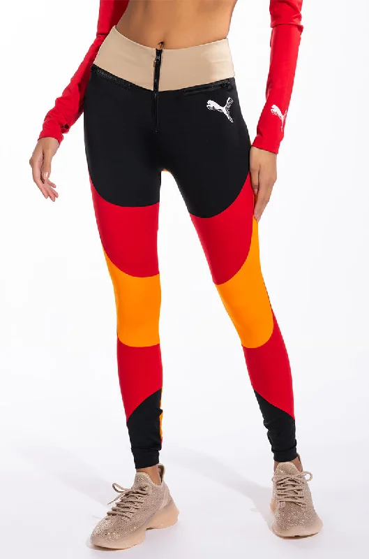 PUMA MULTI COLOR LOVE LEGGING Casual Black Leggings