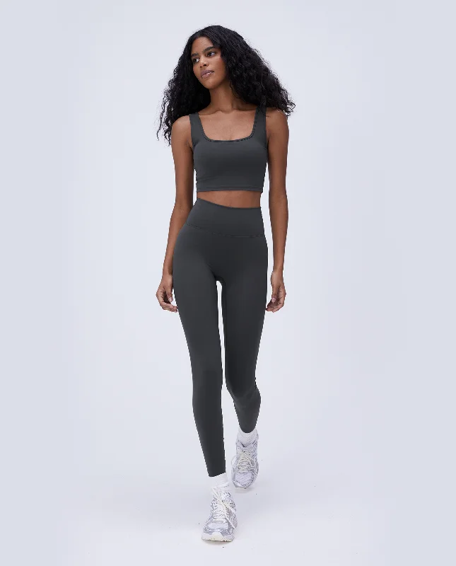 Ultimate Leggings - Graphite Grey Comfortable Power Mesh Leggings