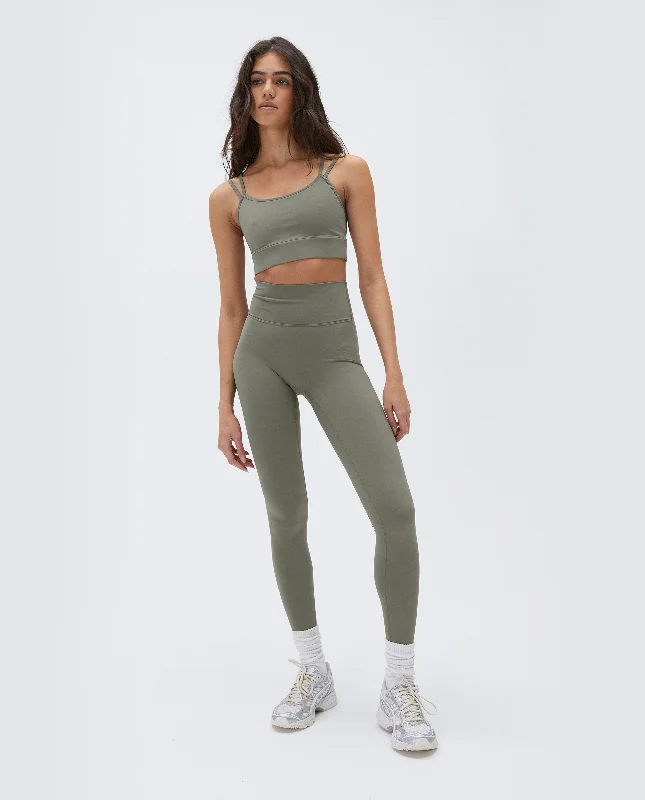Ultimate Leggings - Olive Green Trendy Activewear Leggings