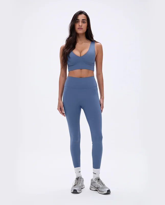 Ultimate Leggings - Vintage Blue Trendy Ombre Effect Leggings