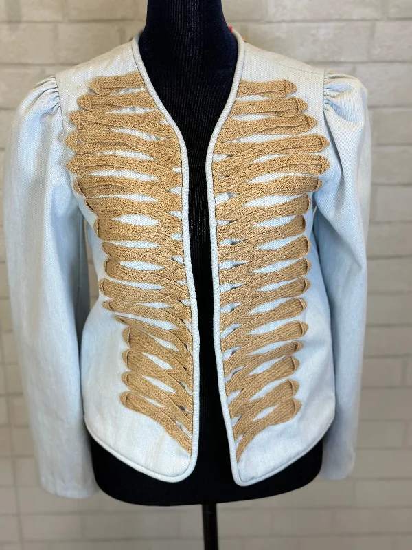 ALIX OF BOHEMIA NWT Cotton Jacket / S Belted Jacket Elasticated Jacket Padded Jacket