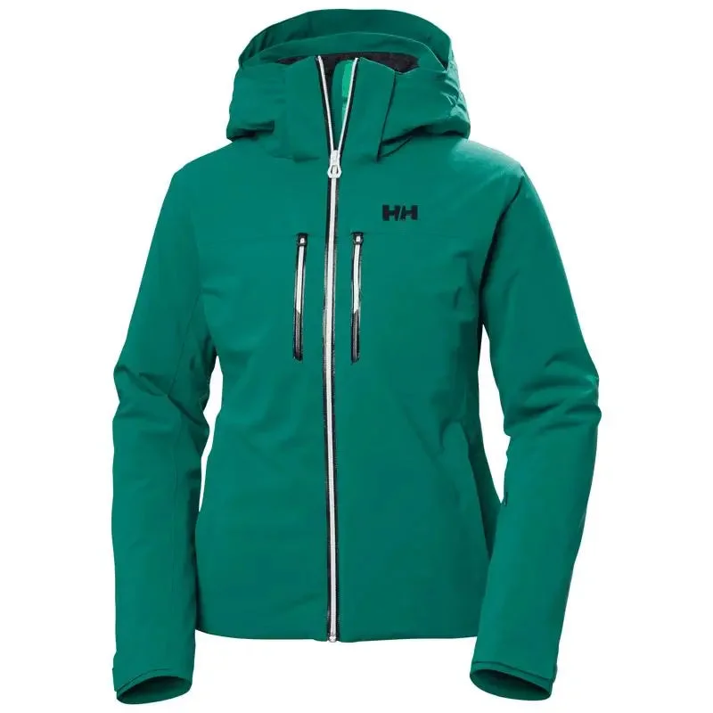 Alphelia LIFALOFT™ Ski Jacket - Emerald Nylon Fabric Polyester Fabric Spandex Fabric