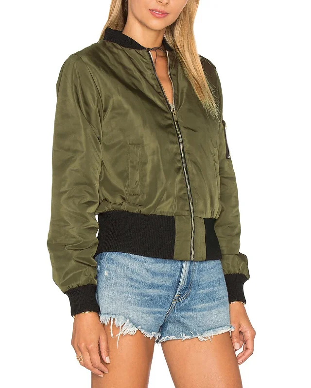 Bomber Jacket Tailored Jacket Straight Jacket A-Line Jacket