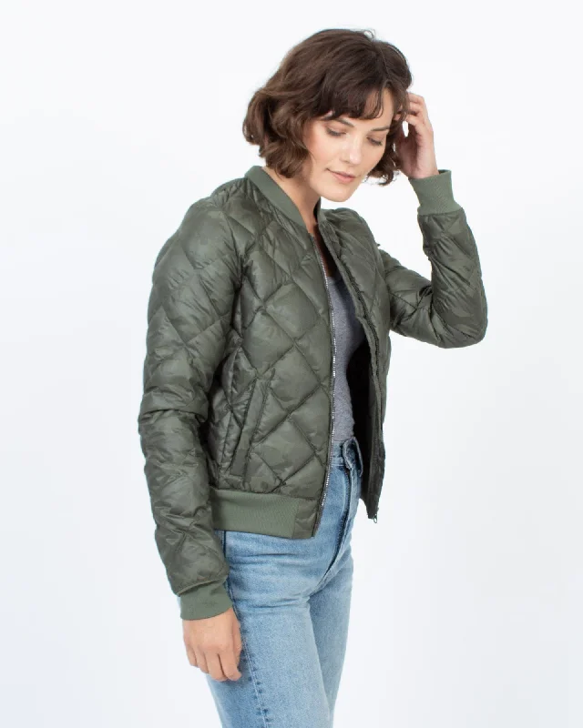 Camo Puffer Jacket Jacket Blazer Coat