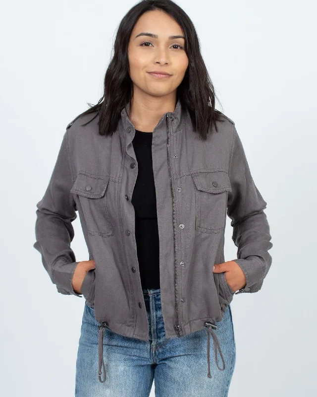 "Collins" Jacket Jersey Jacket Tulle Jacket Batik Jacket