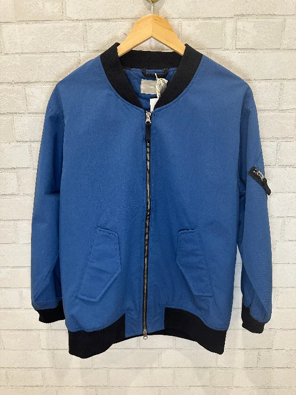 EVERLANE bomber zipped Jacket / S Satin Jacket Silk Jacket Chiffon Jacket