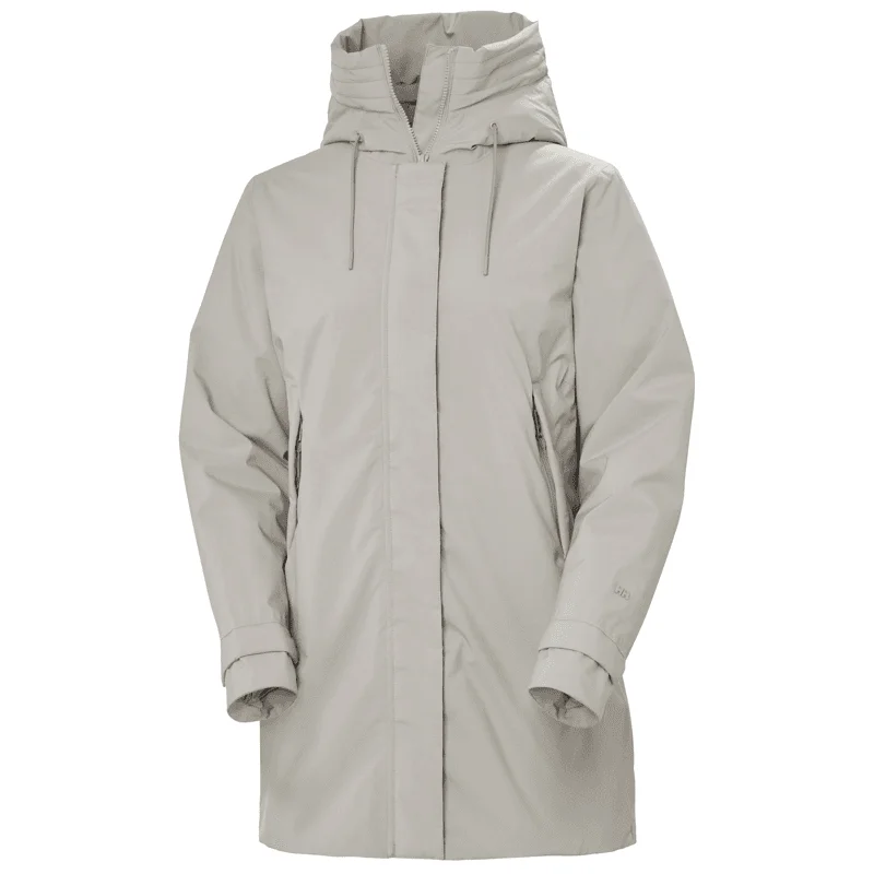 Victoria Insulated Mid Rain Jacket - Terrazzo Tailored Jacket Straight Jacket A-Line Jacket