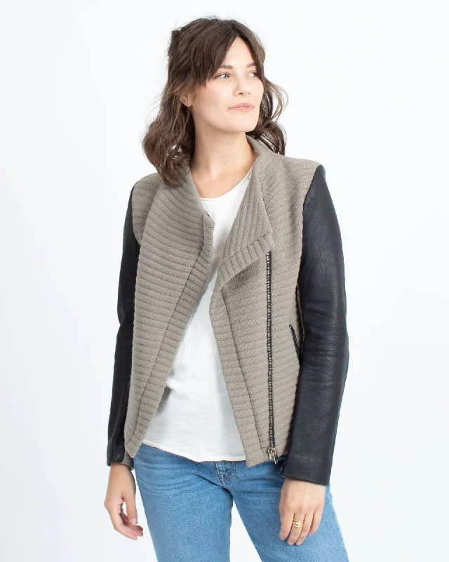 Iro Mullen Moto-Jacket Lace Jacket Ribbed Jacket Sequined Jacket