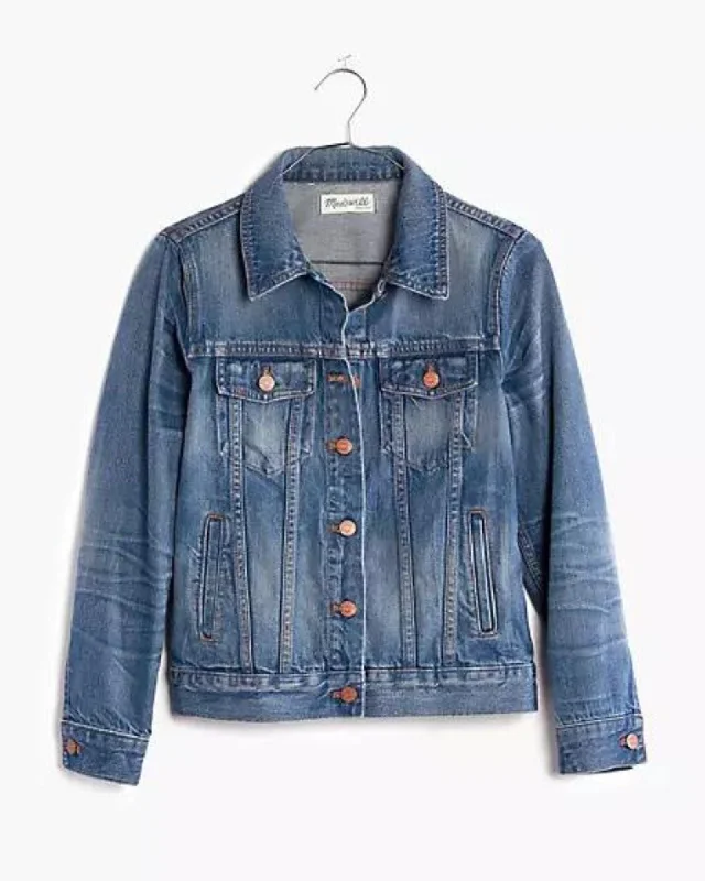 Jean Jacket Zippered Jacket Buttoned Jacket Snapped Jacket