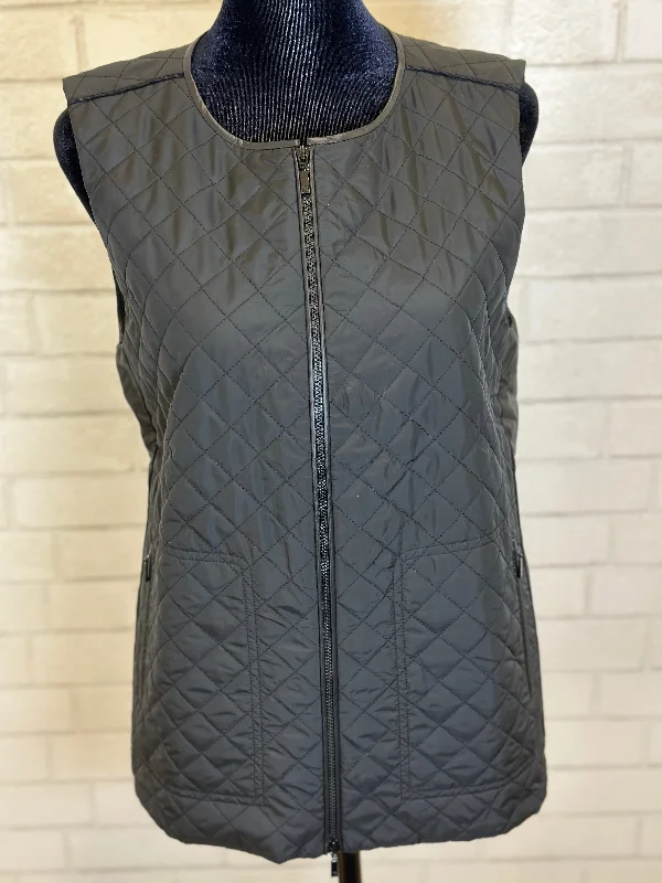 LAFAYETTE 148 NWT Sleeveless Puffer Jacket / XS Satin Jacket Silk Jacket Chiffon Jacket