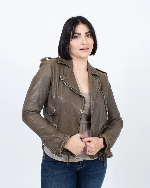 Leather Biker Jacket Corduroy Jacket Velvet Jacket Brocade Jacket