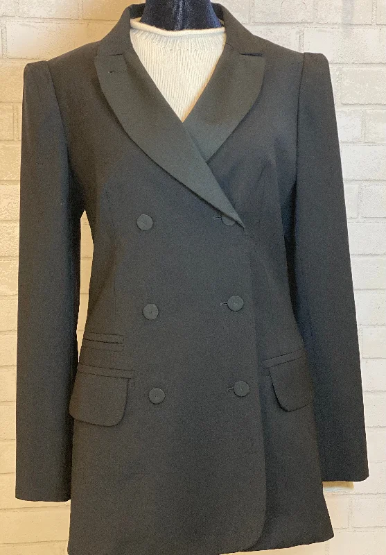 PAULE KA Jacket Size L Satin Jacket Silk Jacket Chiffon Jacket