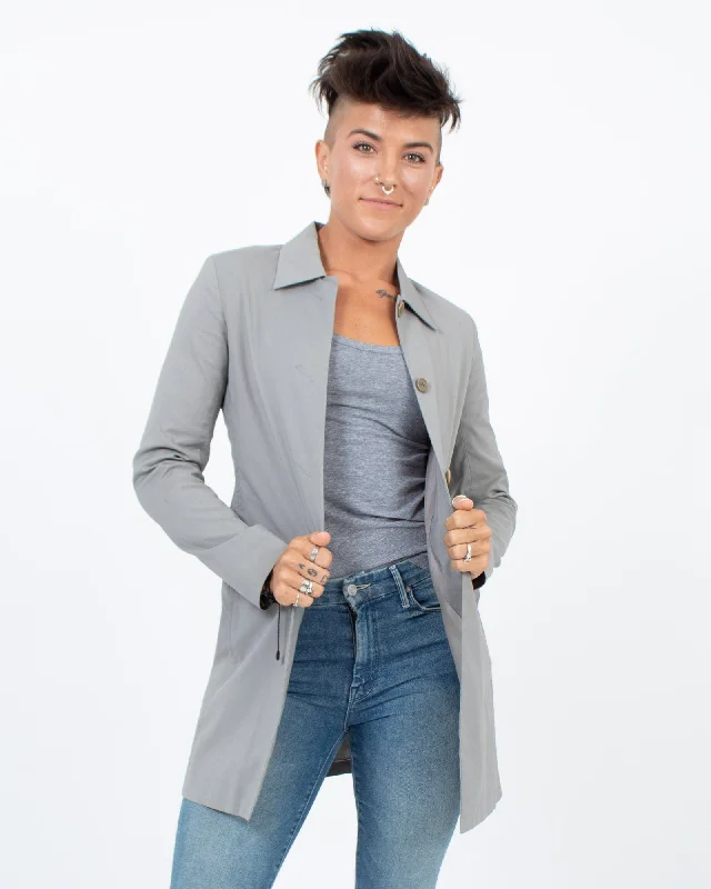 Point Collar Jacket Satin Fabric Silk Fabric Chiffon Fabric