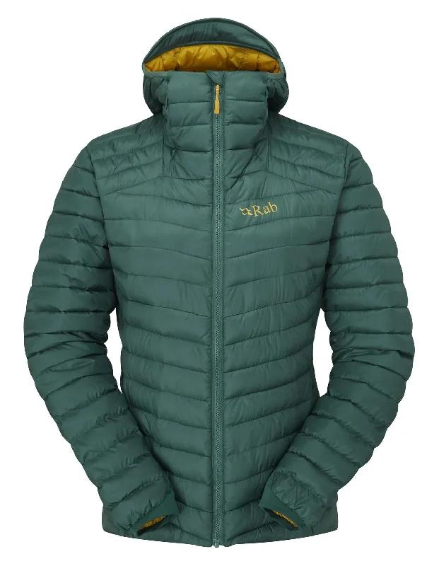 Cirrus Alpine Insulated Jacket - Green Slate Wool Fabric Cashmere Fabric Tweed Fabric