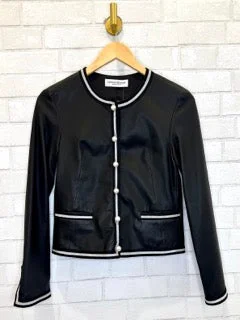 SUSAN BENDER NWT Short leather jackets / S Corduroy Jacket Velvet Jacket Brocade Jacket SUSAN BENDER NWT Short leather jackets / S Corduroy Jacket Velvet Jacket Brocade Jacket