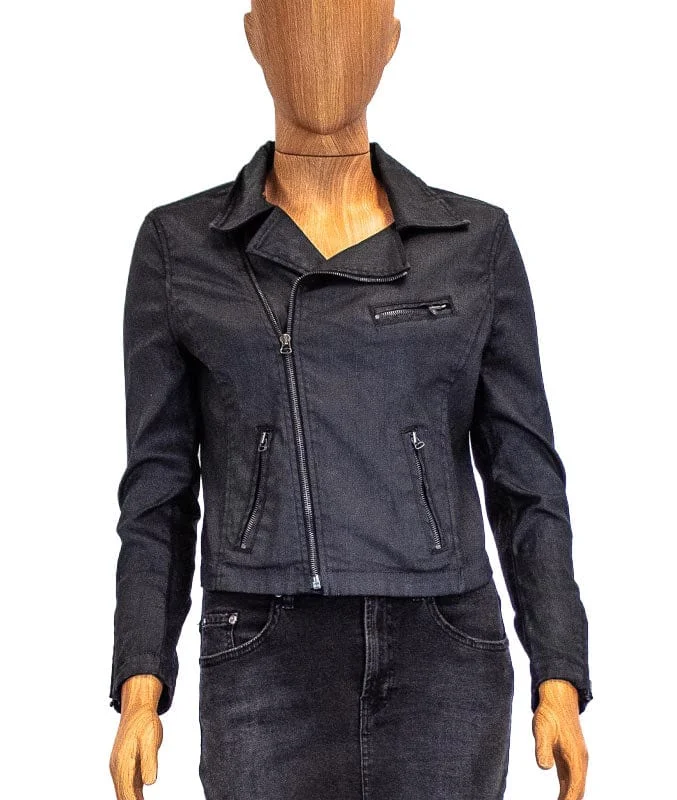 The "Biker" Jacket Print Jacket Jacquard Jacket Embroidered Jacket