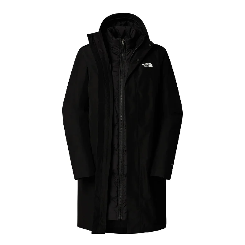 Suzanne Triclimate 3-in-1 Jacket 2.0 - Tnf Black Belted Jacket Elasticated Jacket Padded Jacket