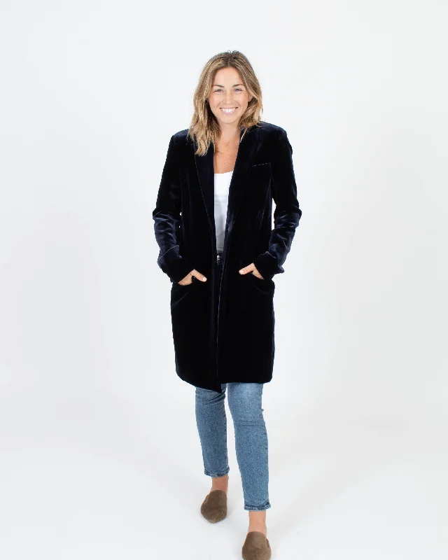 Velvet Blazer Jacket Mesh Jacket Canvas Jacket Denim Jacket