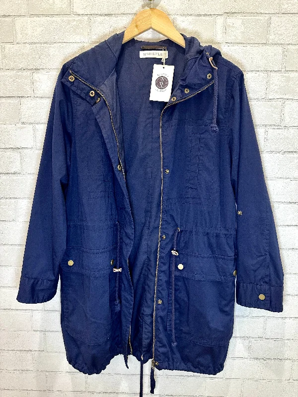 WHISTLES hooded Jacket / M-US6 Toggled Jacket Drawstring Jacket Belted Jacket