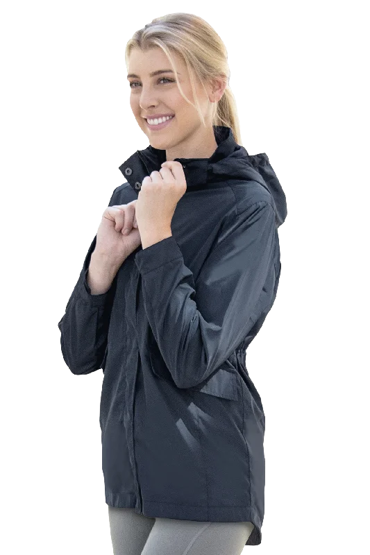 Women's Field Jacket Toggled Jacket Drawstring Jacket Belted Jacket