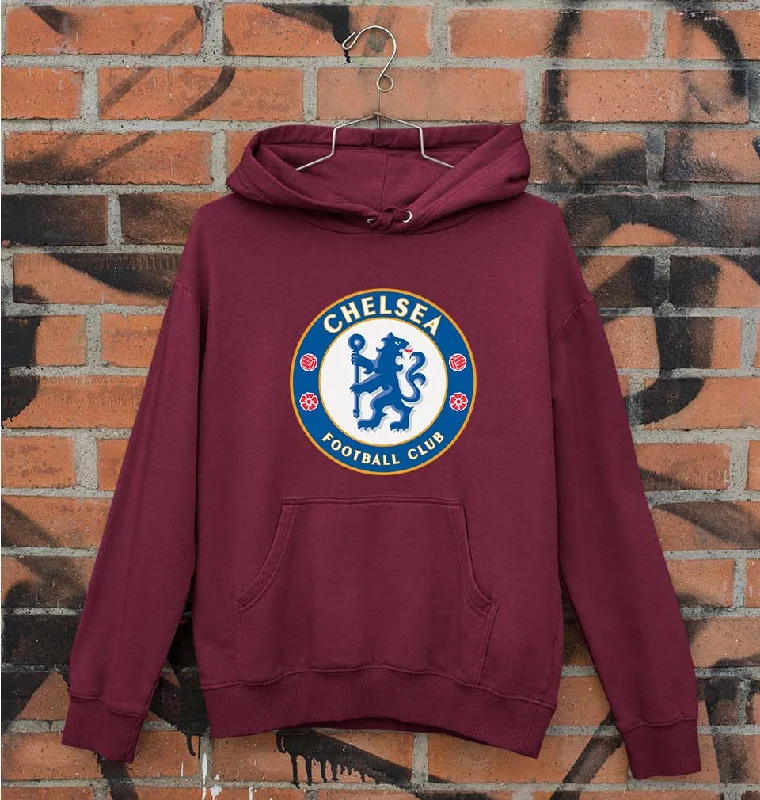 Chelsea Unisex Hoodie for Men/Women Hoodie with Puffed Sleeves Voluminous Trendy