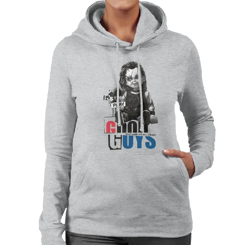 Chucky Good Guys Women's Hooded Sweatshirt Hoodie with Print Artistic Unique
