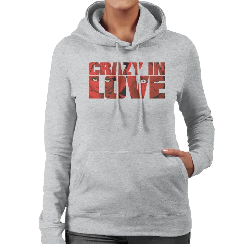 Chucky Tiffany Valentine Crazy In Love Women's Hooded Sweatshirt Hoodie with Longline Fit Extended Stylish