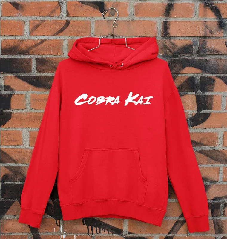 Cobra Kai Unisex Hoodie for Men/Women Hoodie with Tied Waist Feminine Flattering