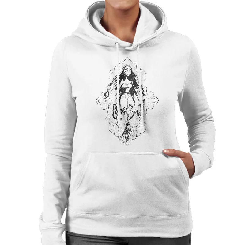 Corpse Bride Emily Flying Women's Hooded Sweatshirt Hoodie with Pocket Utility Practical