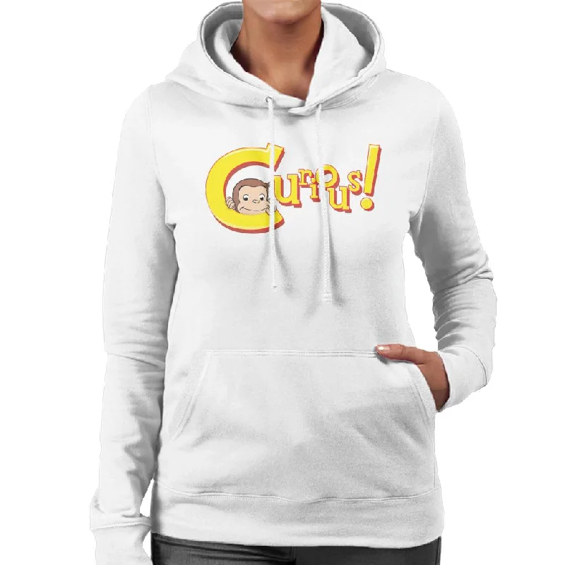 Curious George The Curious Monkey Women's Hooded Sweatshirt Hoodie Sweatshirt Pullover