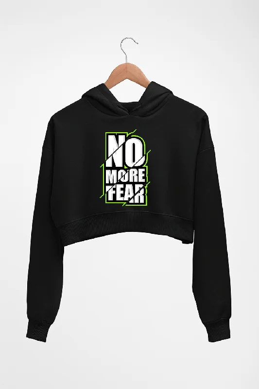 Fear Crop HOODIE FOR WOMEN Hoodie with Double Zipper Versatile Adjustable