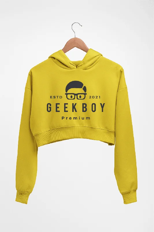 Geek Crop HOODIE FOR WOMEN Hoodie Sweatshirt Pullover