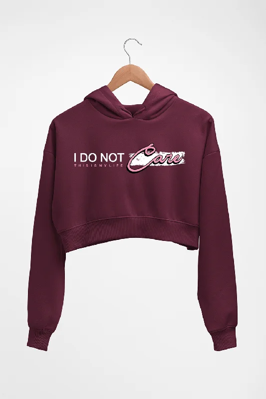 Gym My Life Crop HOODIE FOR WOMEN Hoodie with Lining Warm Insulated