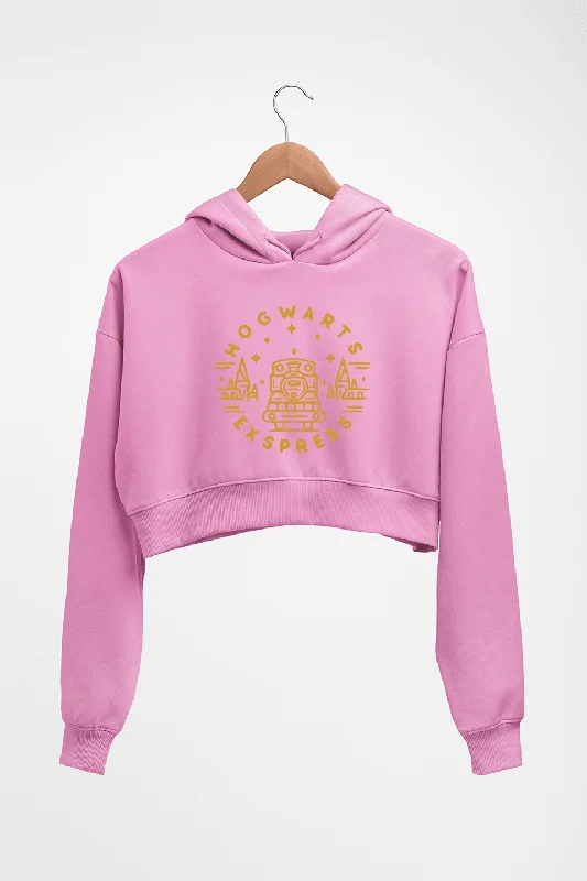 Harry Potter Crop HOODIE FOR WOMEN Hoodie with Raglan Sleeves Sporty Comfortable