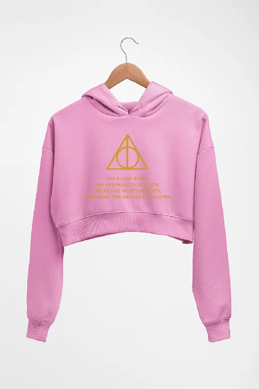 Harry Potter Crop HOODIE FOR WOMEN Hoodie with Ribbed Neckline Snug Warm