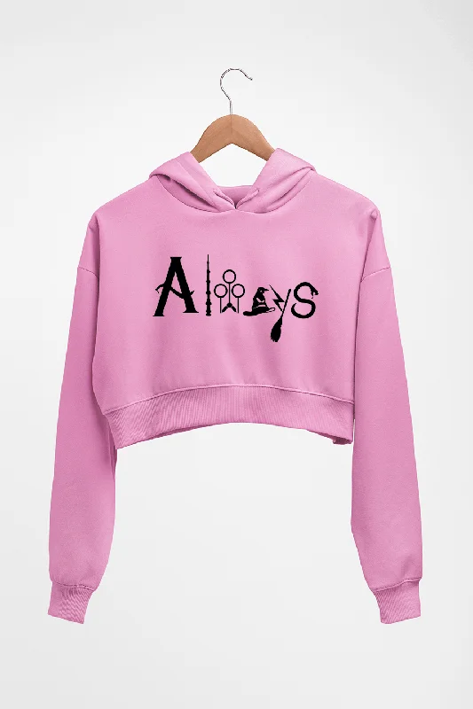 Harry Potter Crop HOODIE FOR WOMEN Hoodie with Lace Feminine Delicate
