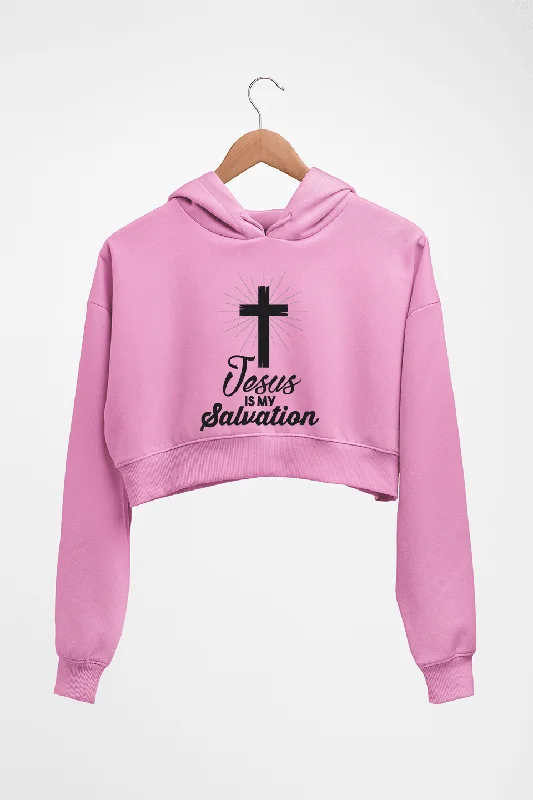 Jesus Crop HOODIE FOR WOMEN Hoodie with High-Low Hem Asymmetrical Trendy