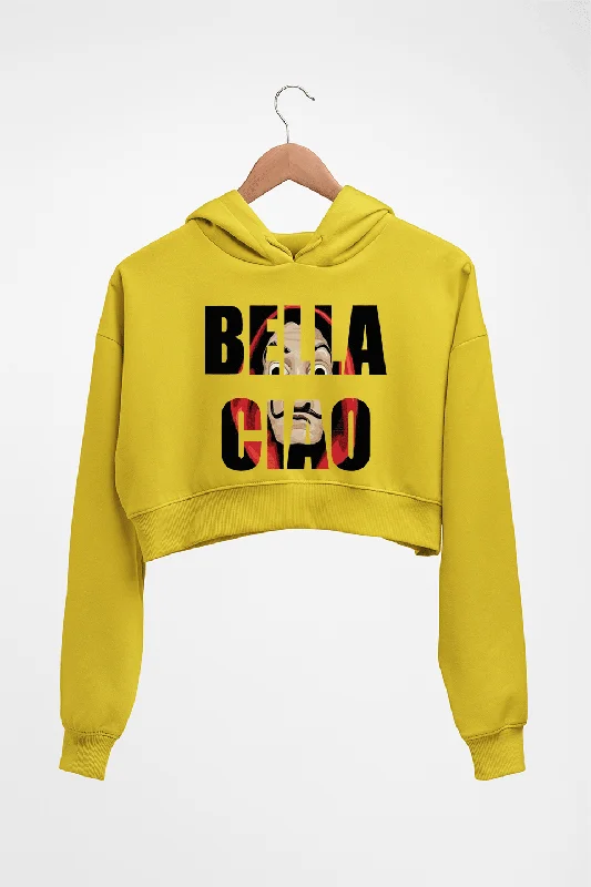 Money Heist Bella Ciao Crop HOODIE FOR WOMEN Oversized Hoodie Comfort Casual