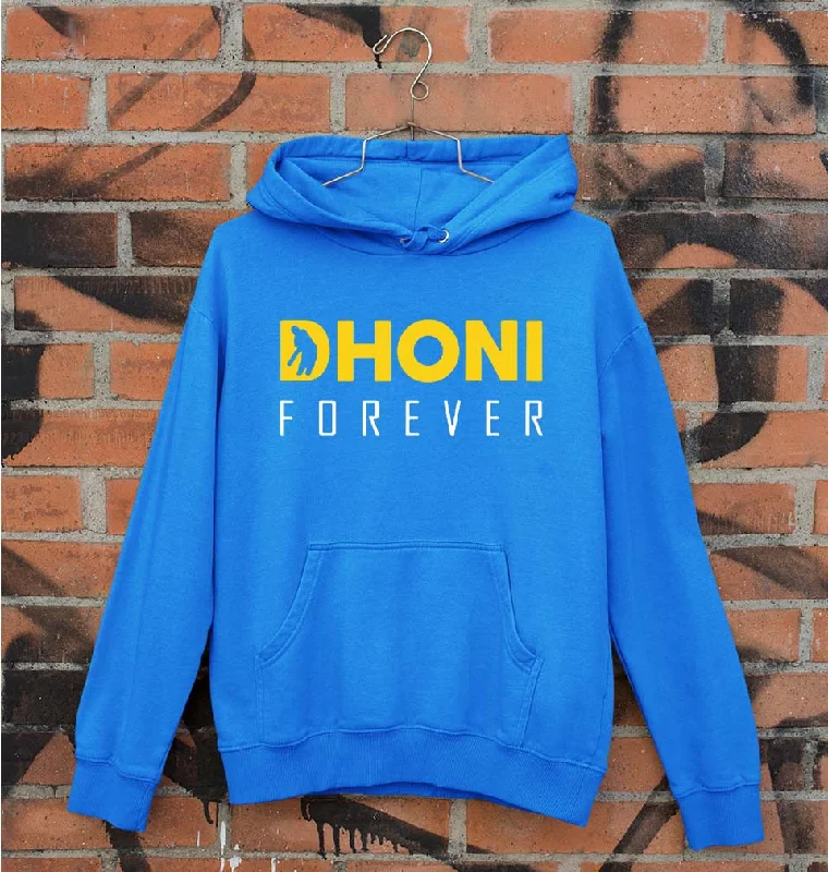 MS Dhoni (MSD) Unisex Hoodie for Men/Women Hoodie with Hem Patch Decorative Personalized