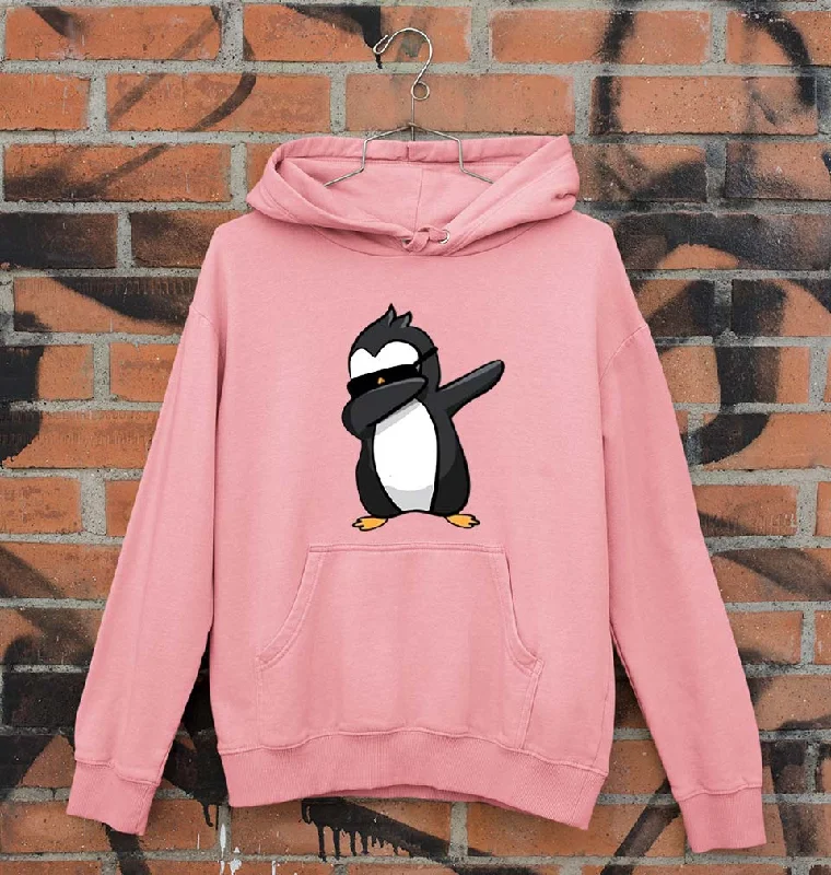 Dab Penguin Unisex Hoodie for Men/Women Hoodie with Reflective Safety Nightwear