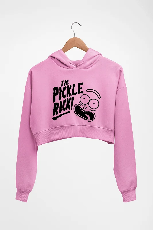 Rick and Morty Crop HOODIE FOR WOMEN Hoodie with Hood Adjustable Protection