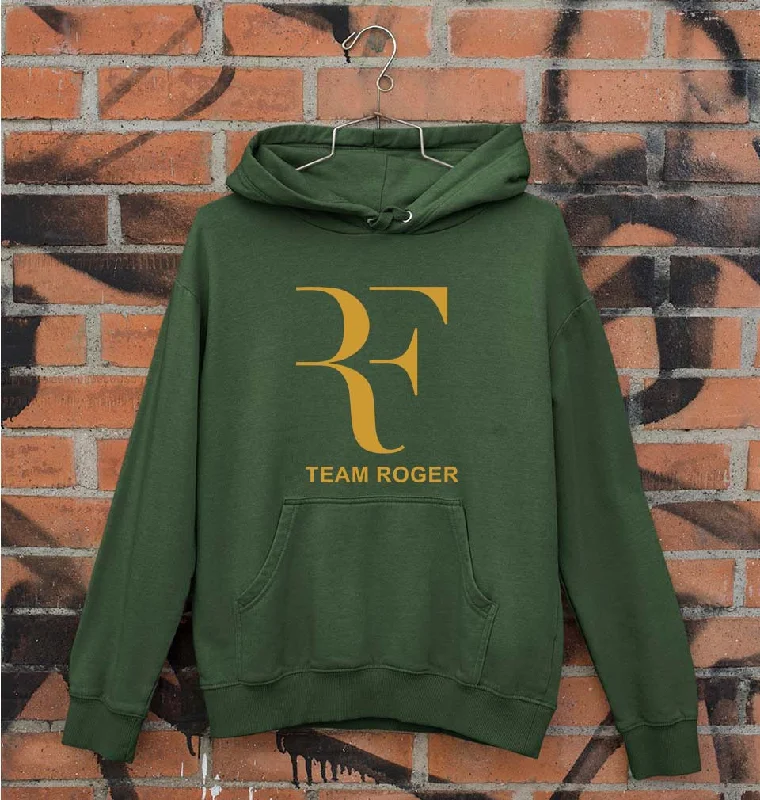 Roger Federer Unisex Hoodie for Men/Women Hoodie with Color Block Contrast Stylish