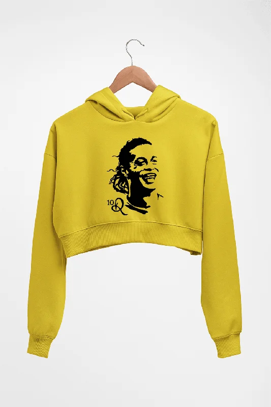 Ronaldinho Crop HOODIE FOR WOMEN Hoodie with Reflective Safety Nightwear