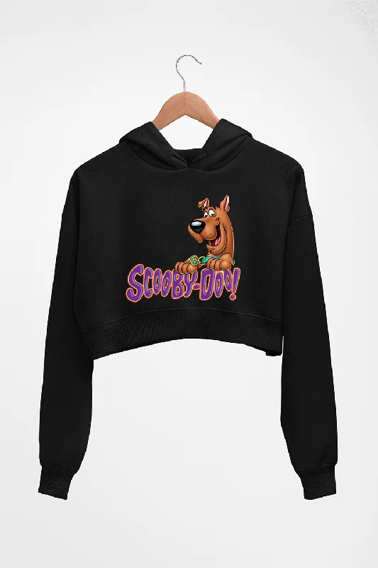 Scooby Doo Crop HOODIE FOR WOMEN Hoodie with Color Block Contrast Stylish