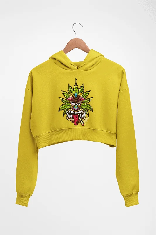 Tiki Joint Crop HOODIE FOR WOMEN Hoodie with Belted Waist Structured Tailored