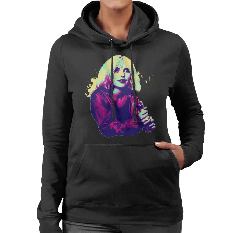 TV Times Debbie Harry Muppet Show 1981 Pop Art Stylised Women's Hooded Sweatshirt Hooded Sweatshirt Casual Wear Street Style