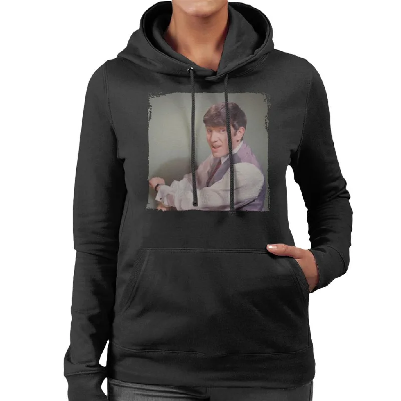 TV Times Jimmy Tarbuck 1964 Women's Hooded Sweatshirt Hoodie with Slim Fit Tailored Modern